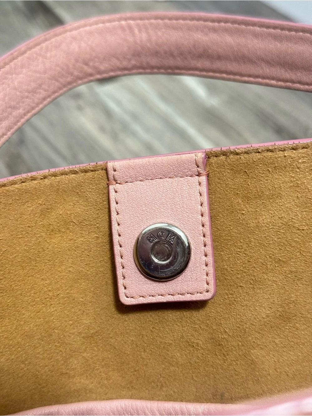 MCM Sarah Convertible Leather Hobo bag